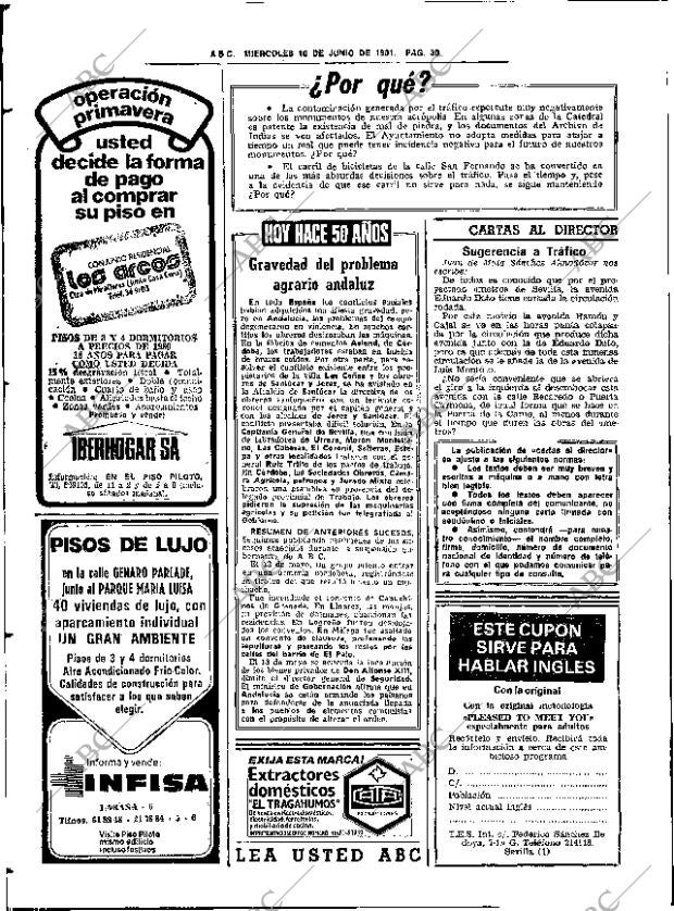 ABC SEVILLA 10-06-1981 página 46