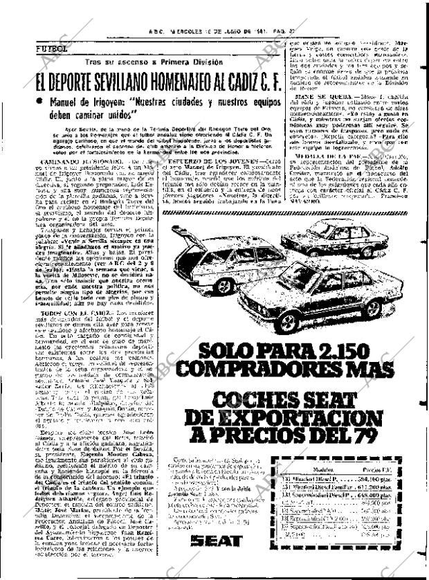 ABC SEVILLA 10-06-1981 página 53