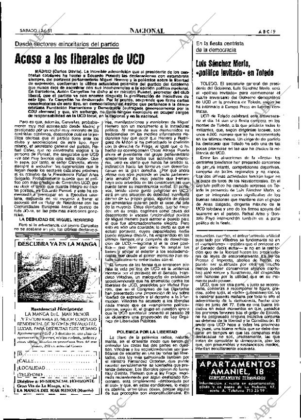 ABC MADRID 13-06-1981 página 17