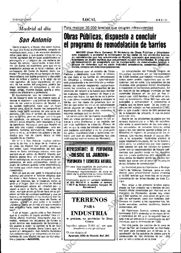 ABC MADRID 13-06-1981 página 29