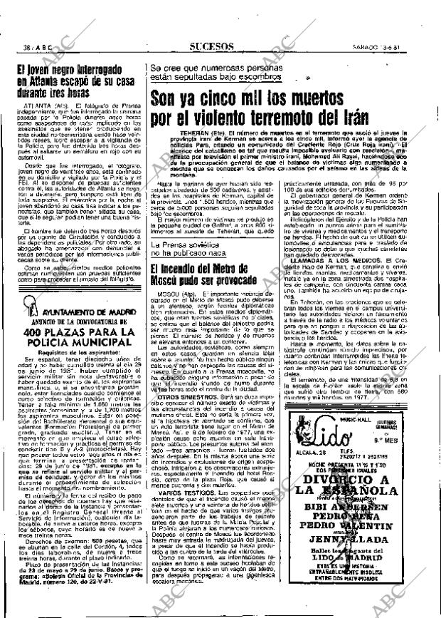 ABC MADRID 13-06-1981 página 46