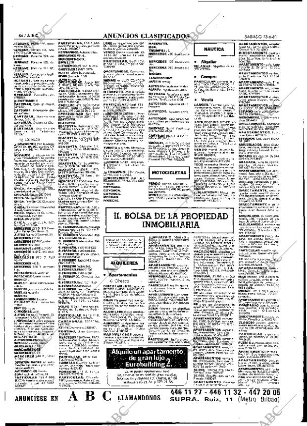 ABC MADRID 13-06-1981 página 84