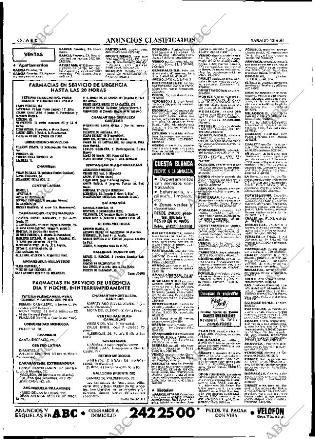 ABC MADRID 13-06-1981 página 86