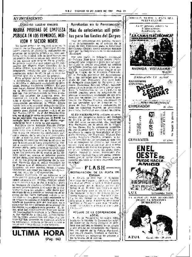 ABC SEVILLA 13-06-1981 página 37