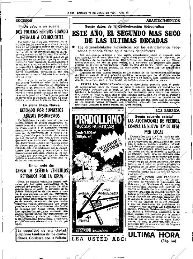 ABC SEVILLA 13-06-1981 página 38