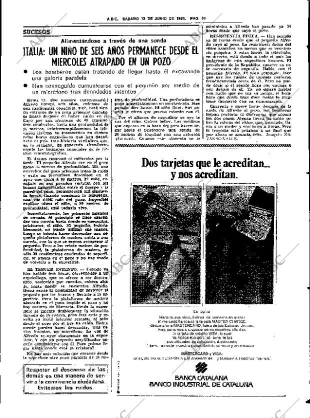 ABC SEVILLA 13-06-1981 página 47