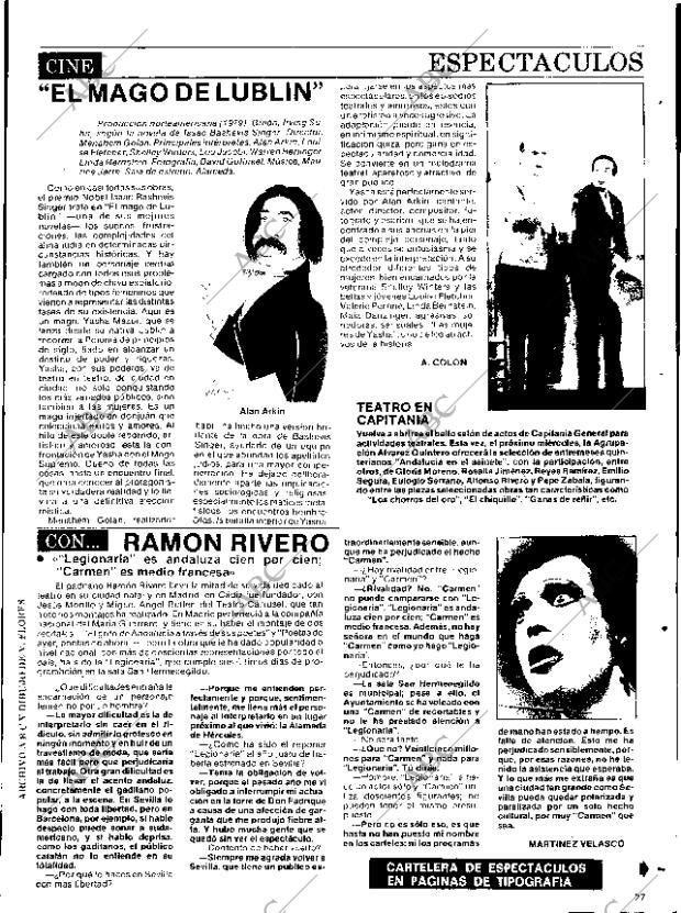 ABC SEVILLA 13-06-1981 página 83
