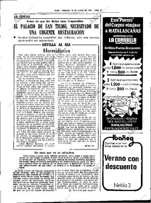 ABC SEVILLA 16-06-1981 página 51