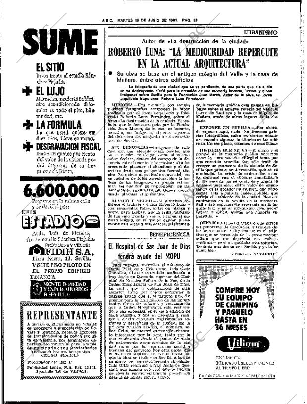 ABC SEVILLA 16-06-1981 página 62