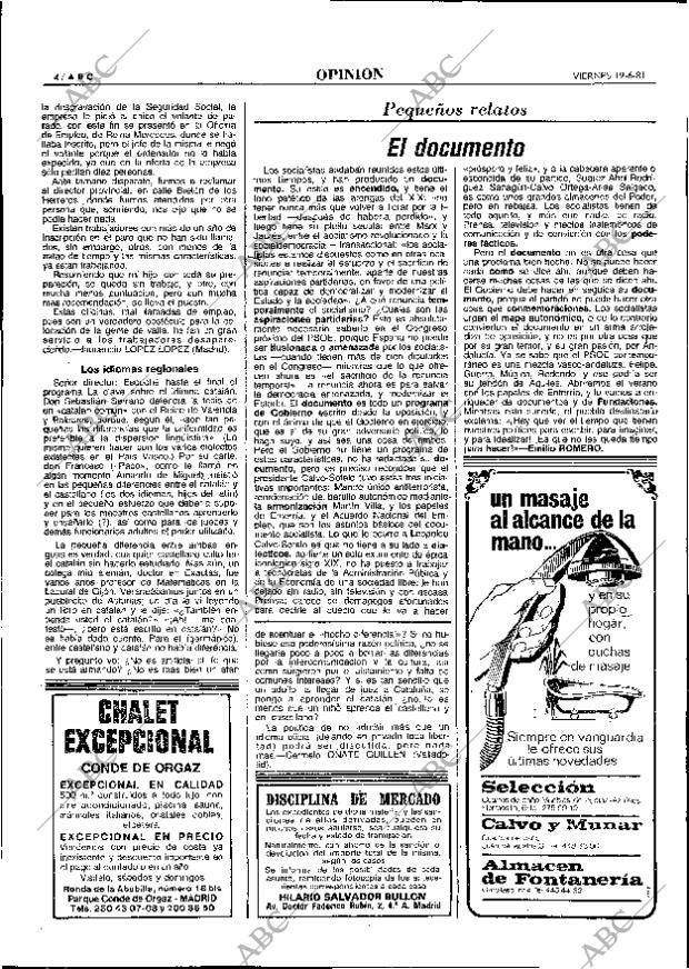 ABC MADRID 19-06-1981 página 12