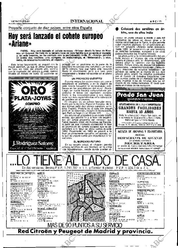 ABC MADRID 19-06-1981 página 23