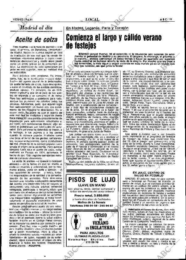 ABC MADRID 19-06-1981 página 27