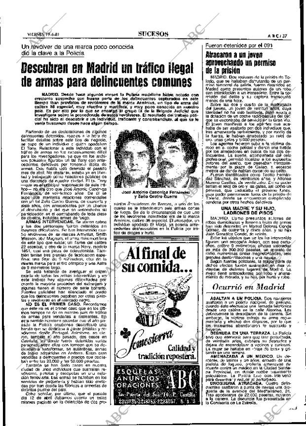 ABC MADRID 19-06-1981 página 45