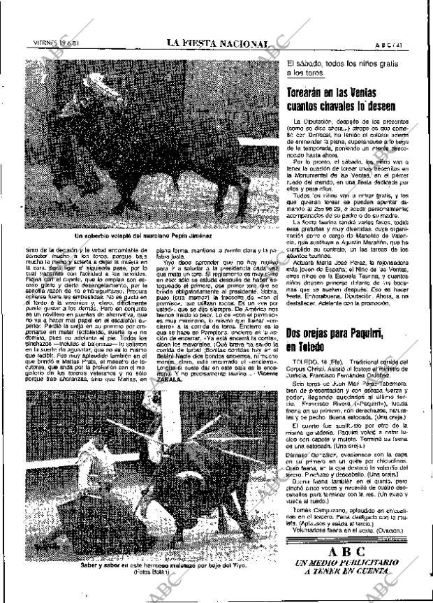 ABC MADRID 19-06-1981 página 49