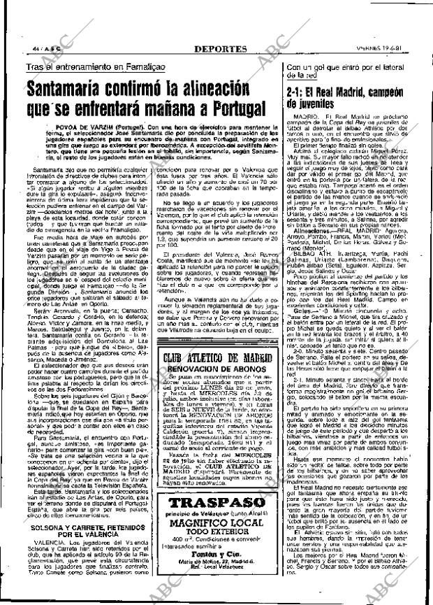 ABC MADRID 19-06-1981 página 52