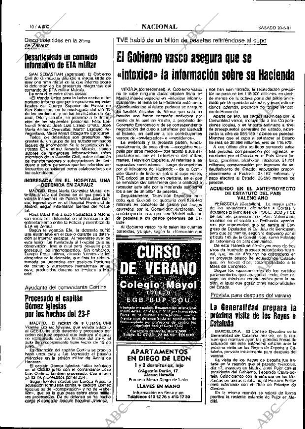 ABC MADRID 20-06-1981 página 18