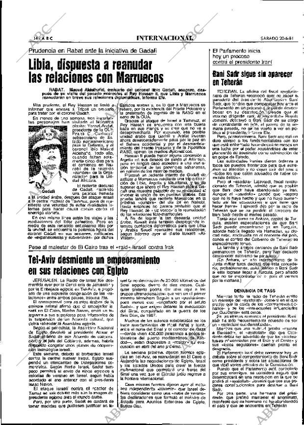 ABC MADRID 20-06-1981 página 22