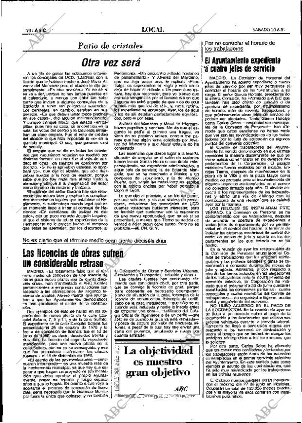 ABC MADRID 20-06-1981 página 28