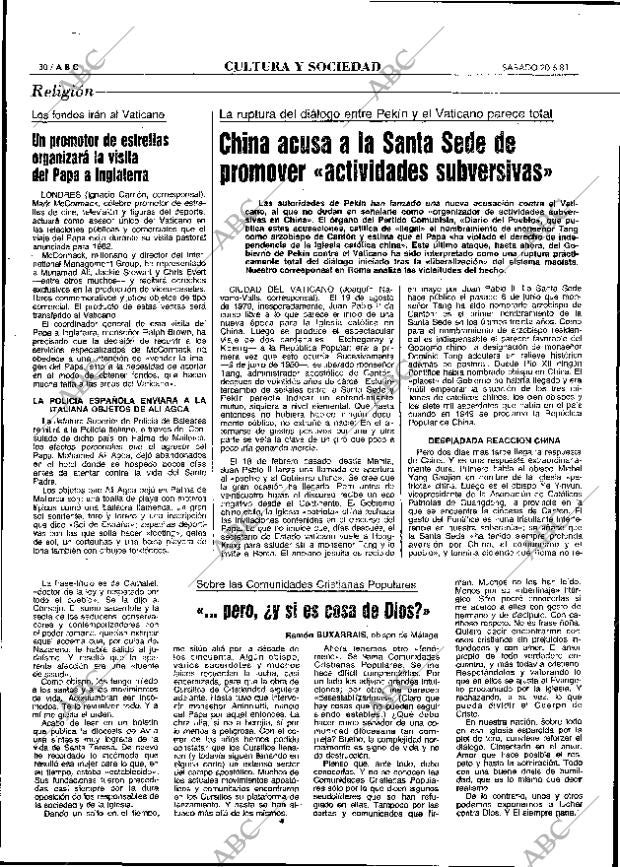 ABC MADRID 20-06-1981 página 38