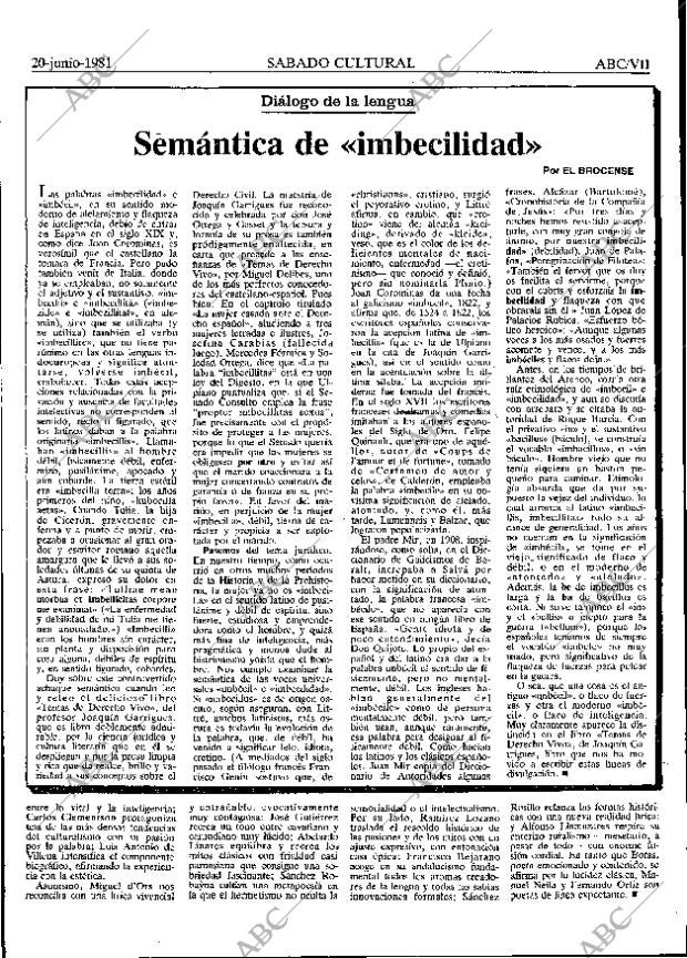 ABC MADRID 20-06-1981 página 49