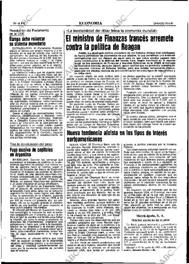 ABC MADRID 20-06-1981 página 58