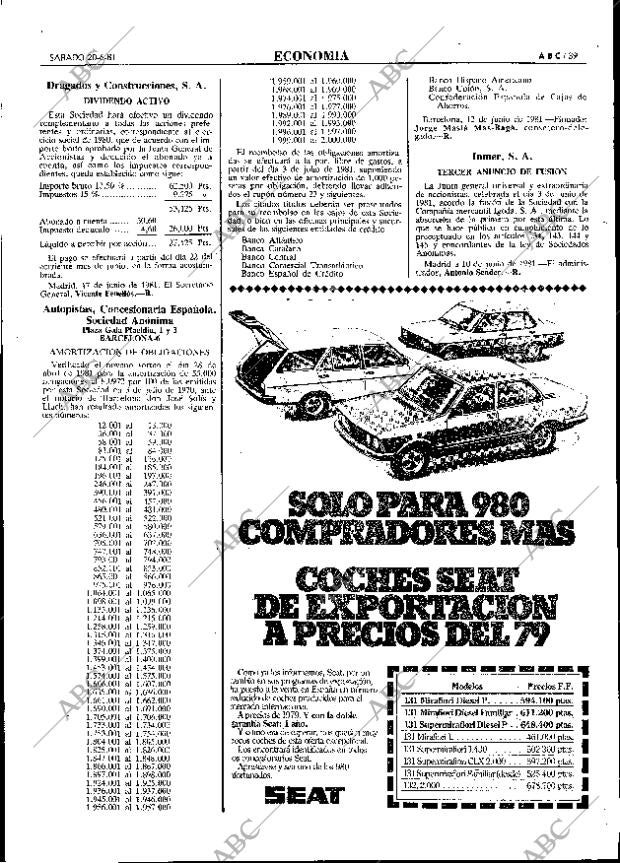ABC MADRID 20-06-1981 página 59