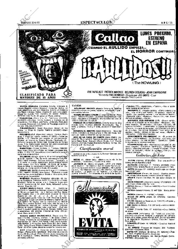 ABC MADRID 20-06-1981 página 75