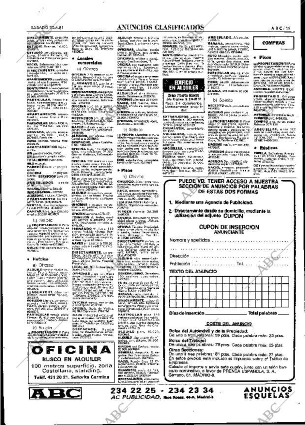 ABC MADRID 20-06-1981 página 79