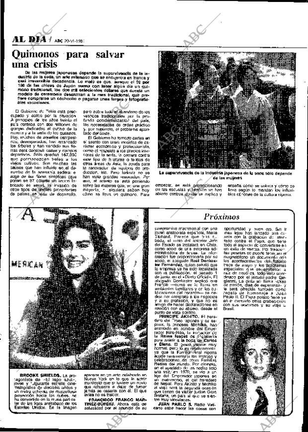 ABC MADRID 20-06-1981 página 88
