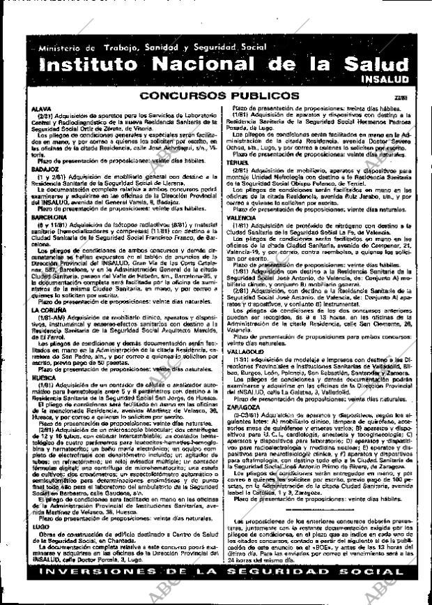 ABC MADRID 20-06-1981 página 90