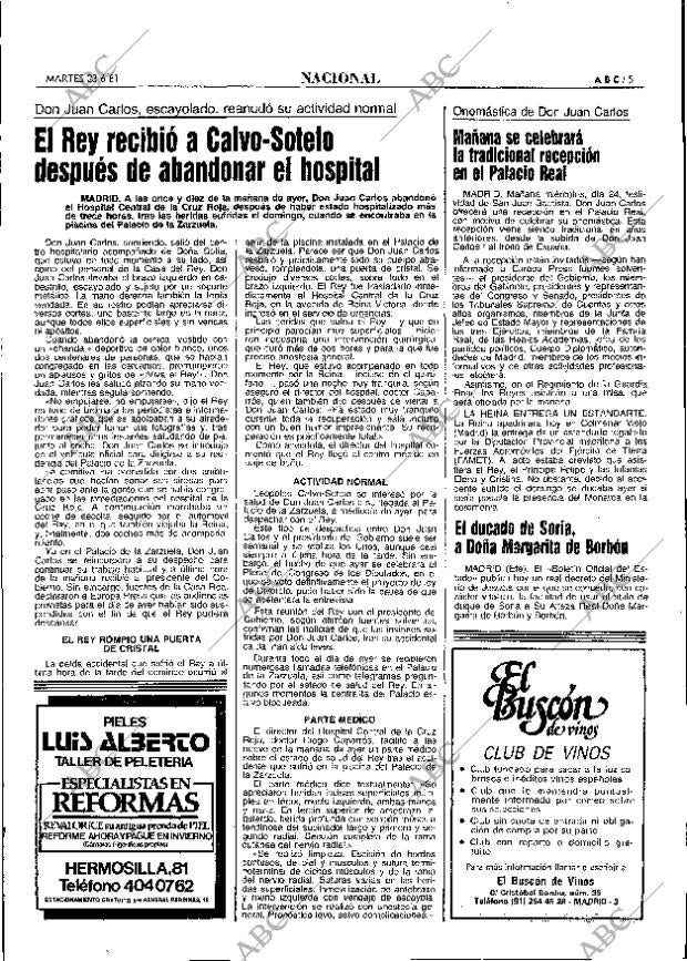 ABC MADRID 23-06-1981 página 25