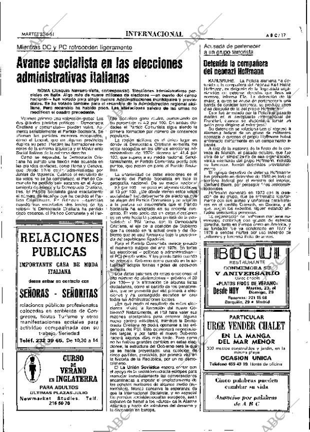 ABC MADRID 23-06-1981 página 37