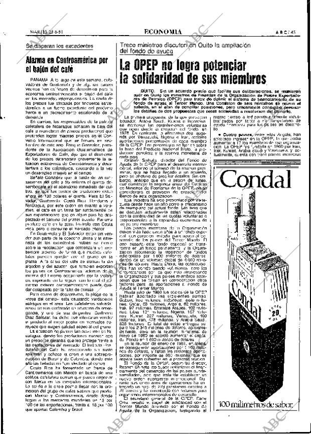 ABC MADRID 23-06-1981 página 65