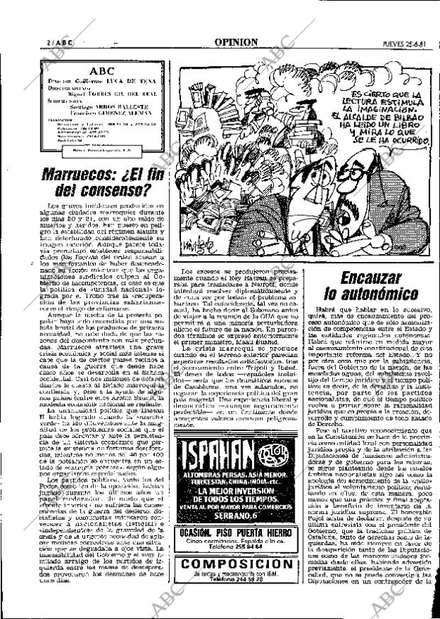 ABC MADRID 25-06-1981 página 14