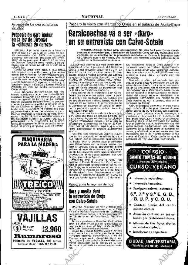 ABC MADRID 25-06-1981 página 18