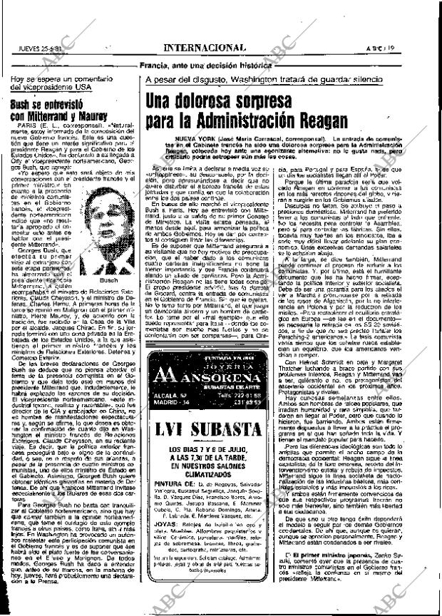 ABC MADRID 25-06-1981 página 31