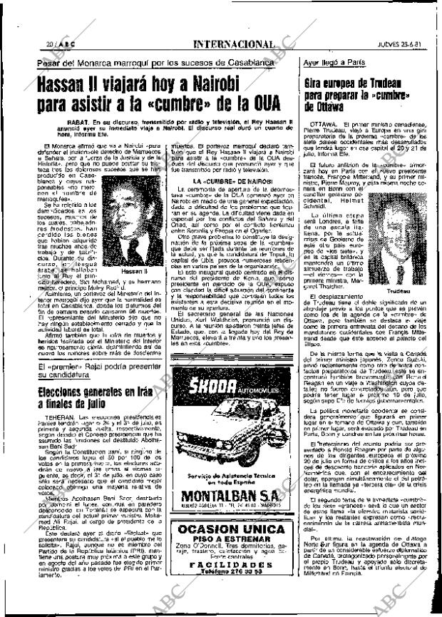 ABC MADRID 25-06-1981 página 32