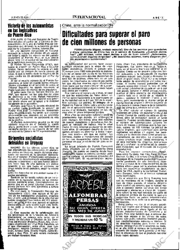 ABC MADRID 25-06-1981 página 33