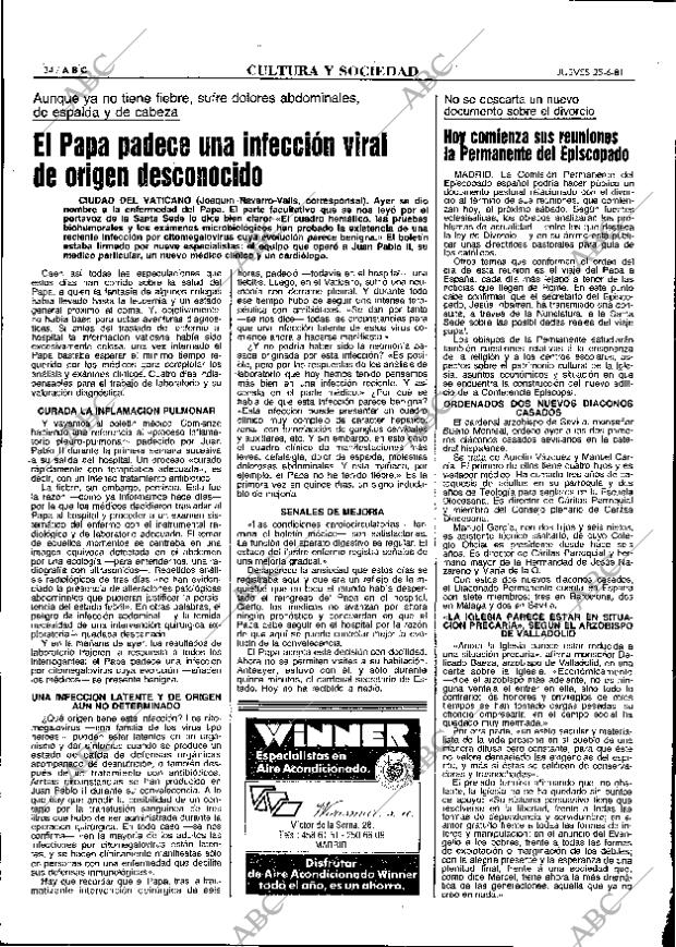 ABC MADRID 25-06-1981 página 46
