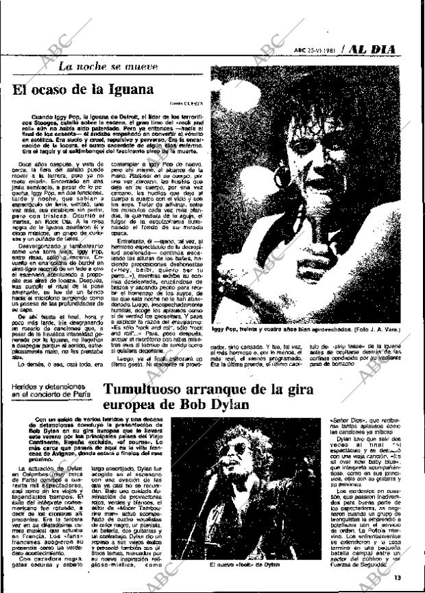 ABC MADRID 25-06-1981 página 93