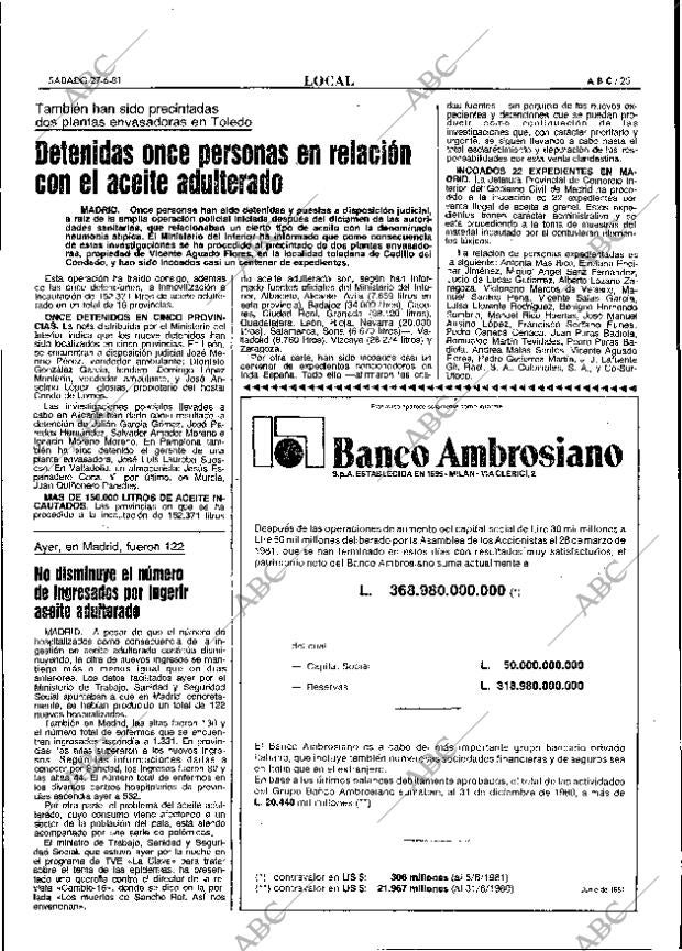 ABC MADRID 27-06-1981 página 33