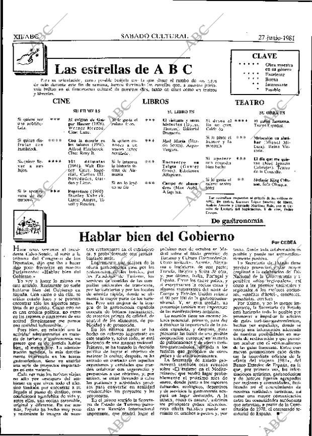 ABC MADRID 27-06-1981 página 58