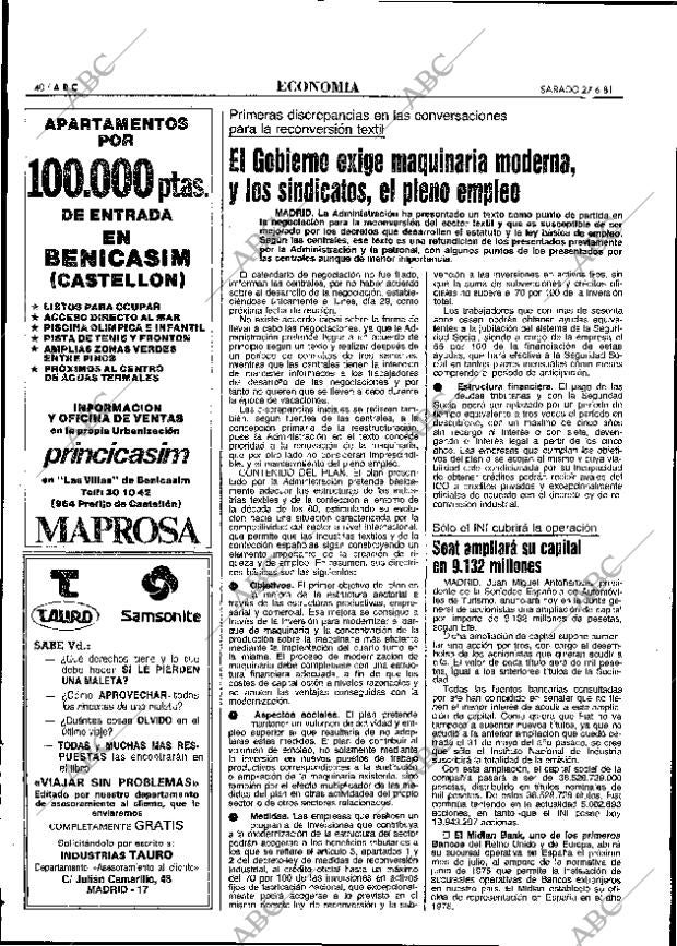 ABC MADRID 27-06-1981 página 60