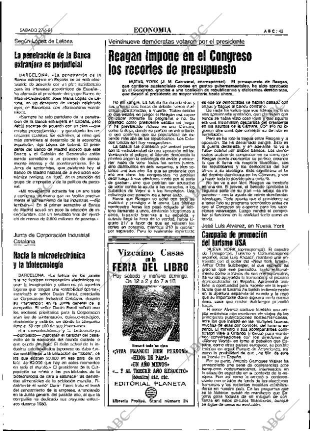 ABC MADRID 27-06-1981 página 63