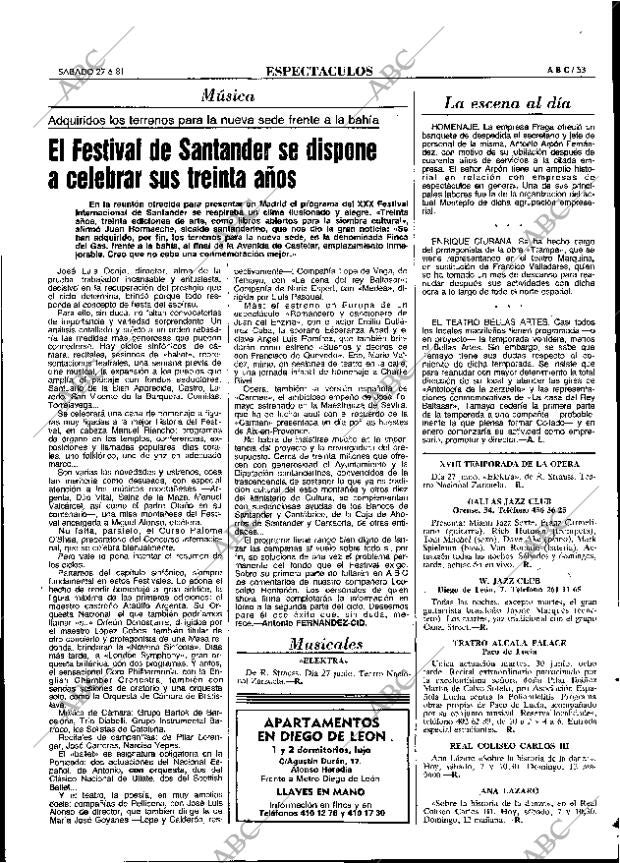 ABC MADRID 27-06-1981 página 73