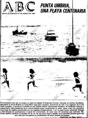 ABC SEVILLA 27-06-1981 página 1