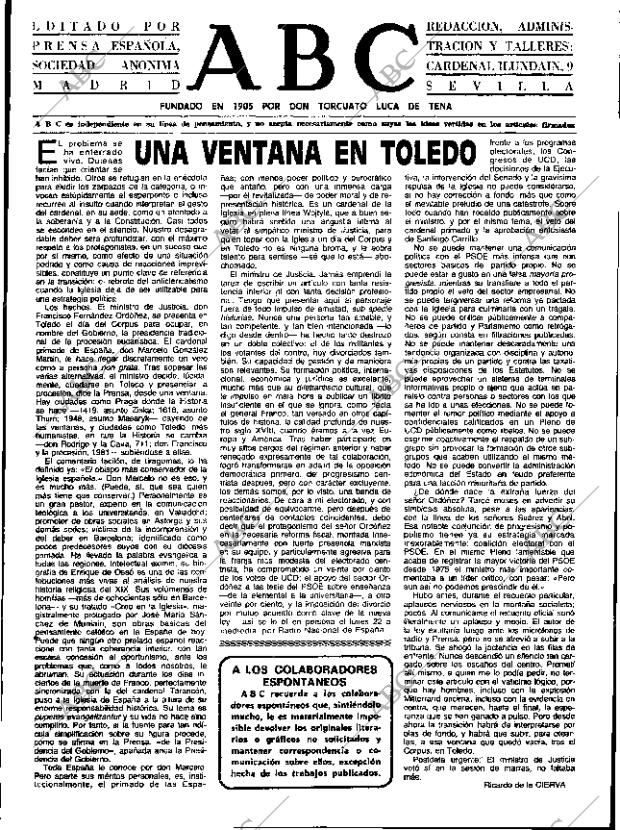 ABC SEVILLA 27-06-1981 página 3