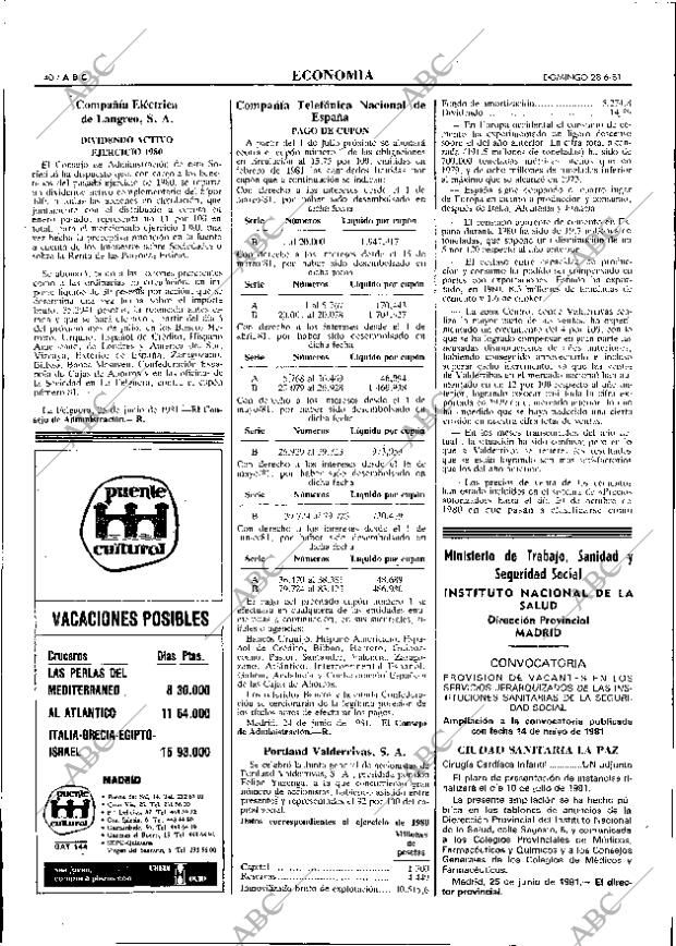 ABC MADRID 28-06-1981 página 52