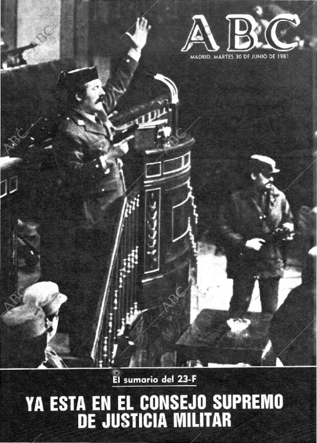 ABC MADRID 30-06-1981 página 1
