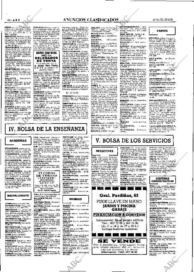 ABC MADRID 30-06-1981 página 106